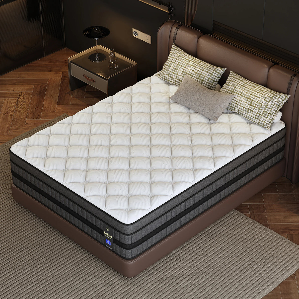 Hybrid Gel Memory Foam Mattress With Pocketed Springs