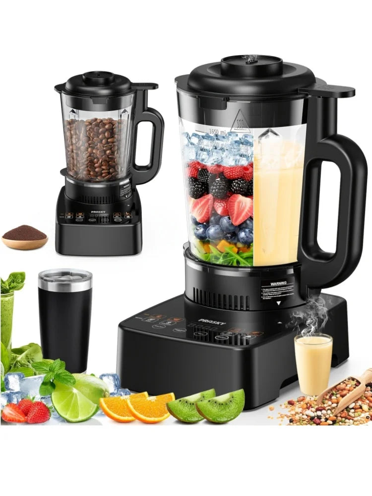 Prasky 2400W Heating Blender Heavy Duty Auto Clean Professional