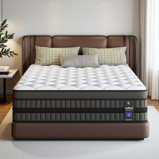 Hybrid Gel Memory Foam Mattress With Pocketed Springs